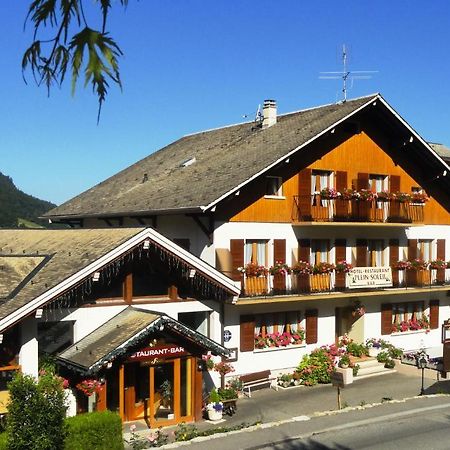 Hotel Plein Soleil Vacheresse Bagian luar foto