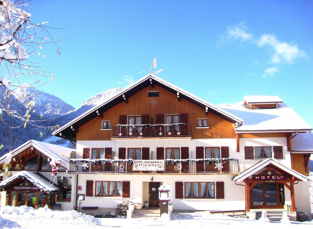Hotel Plein Soleil Vacheresse Bagian luar foto